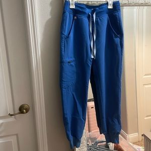 Royal Blue FIGS Zamora Joggers